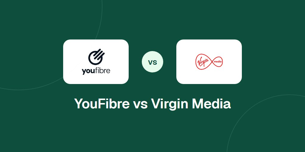 YouFibre and Virgin Media logos side by side