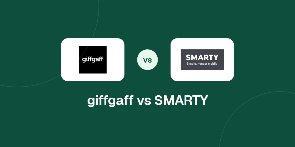 giffgaff and SMARTY logos side by side