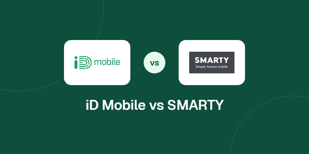 iD Mobile and SMARTY logos side by side