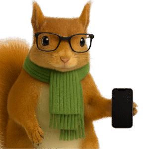 Super Saving Squirrel Mobile Phone